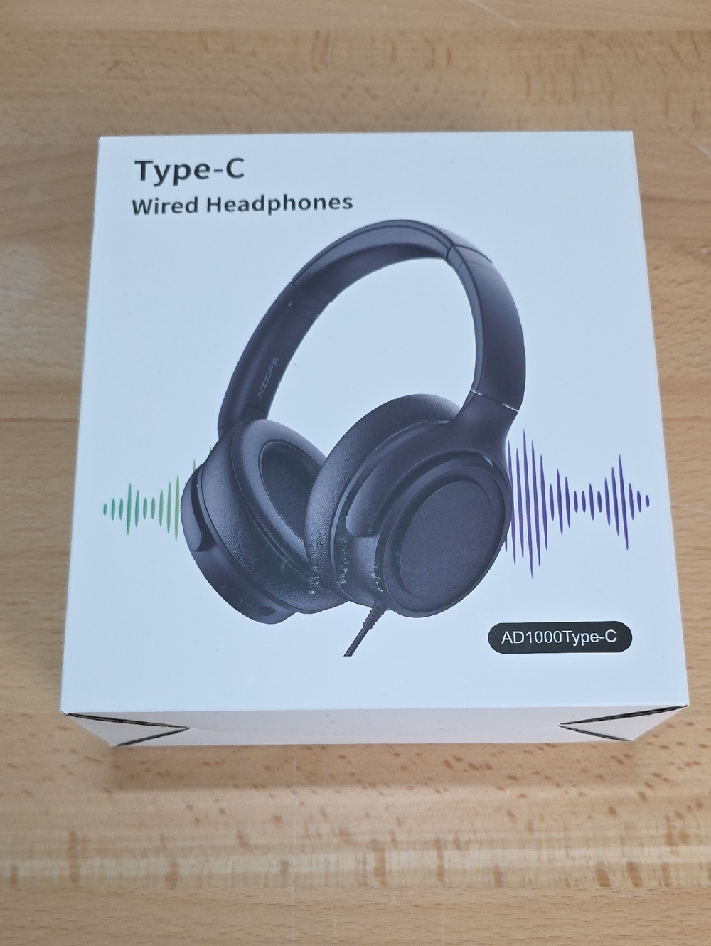 Type-C Wired Headphones - Black